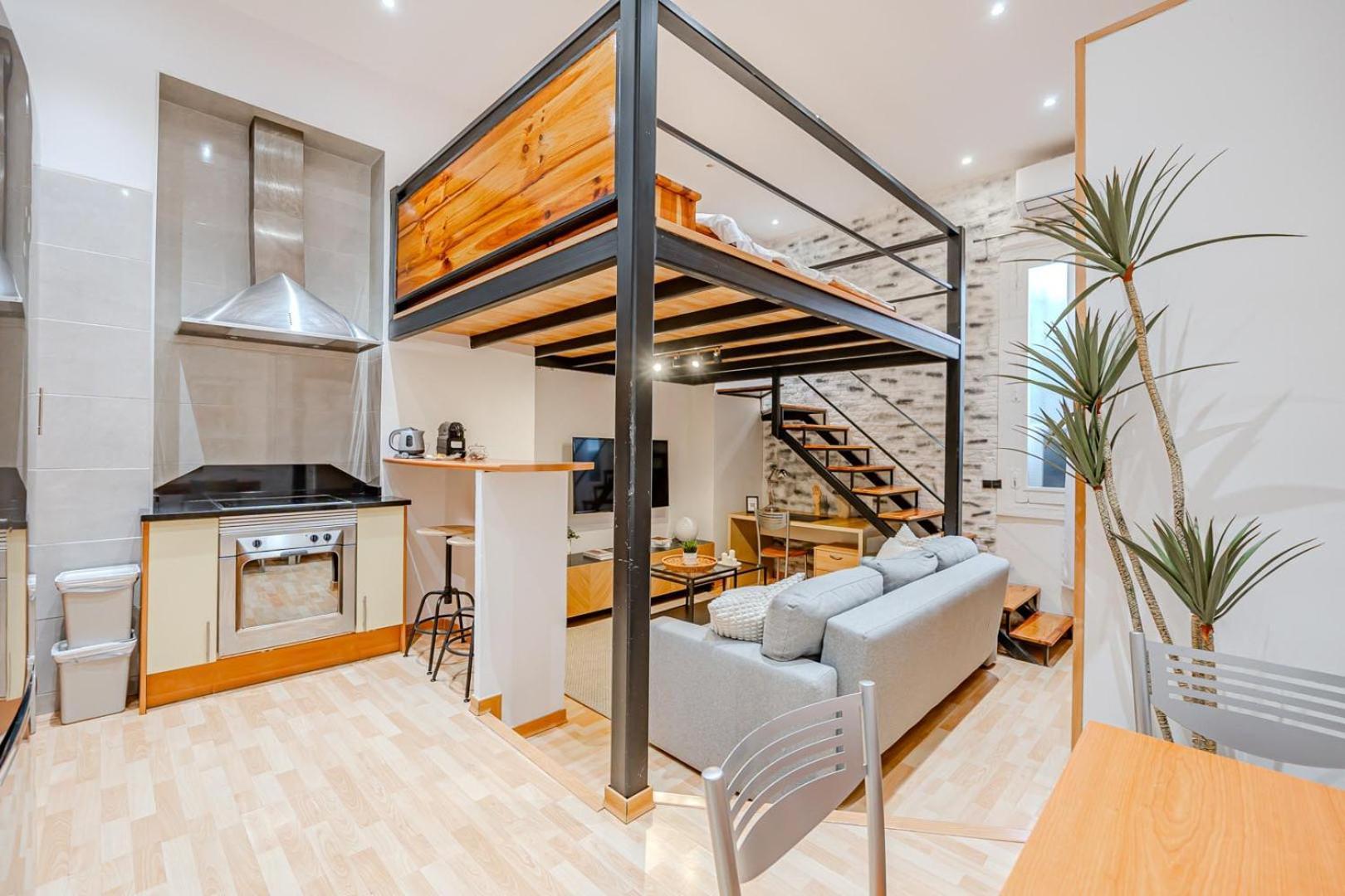 Апартаменти Increible Loft A 5 Min Del Retiro & Wizink Мадрид Екстер'єр фото