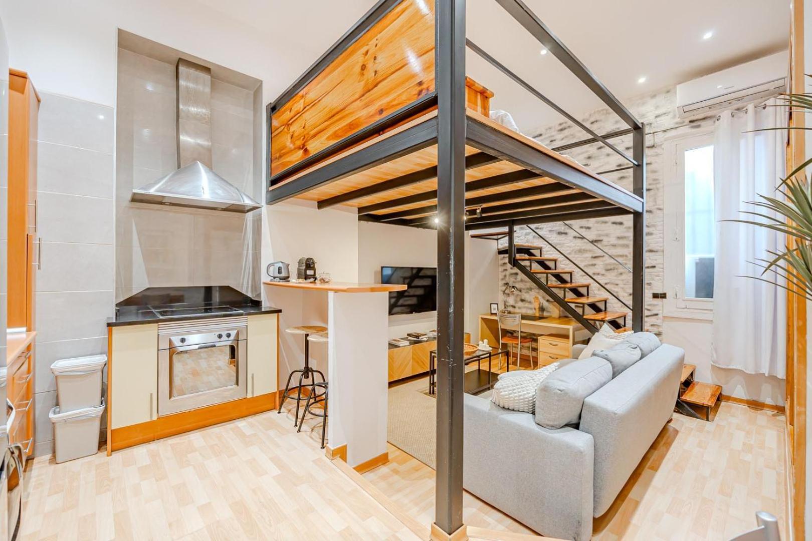 Апартаменти Increible Loft A 5 Min Del Retiro & Wizink Мадрид Екстер'єр фото