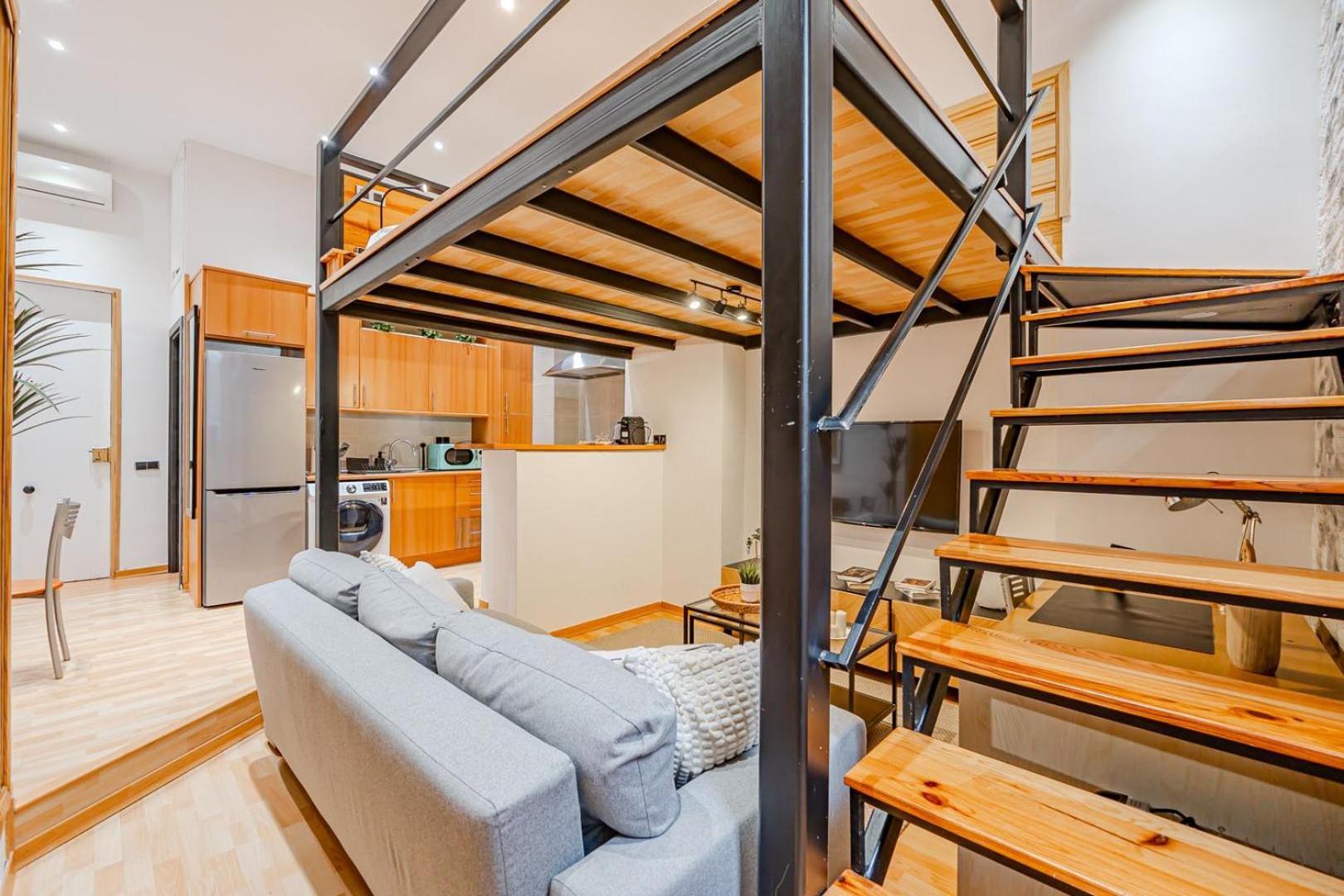 Апартаменти Increible Loft A 5 Min Del Retiro & Wizink Мадрид Екстер'єр фото