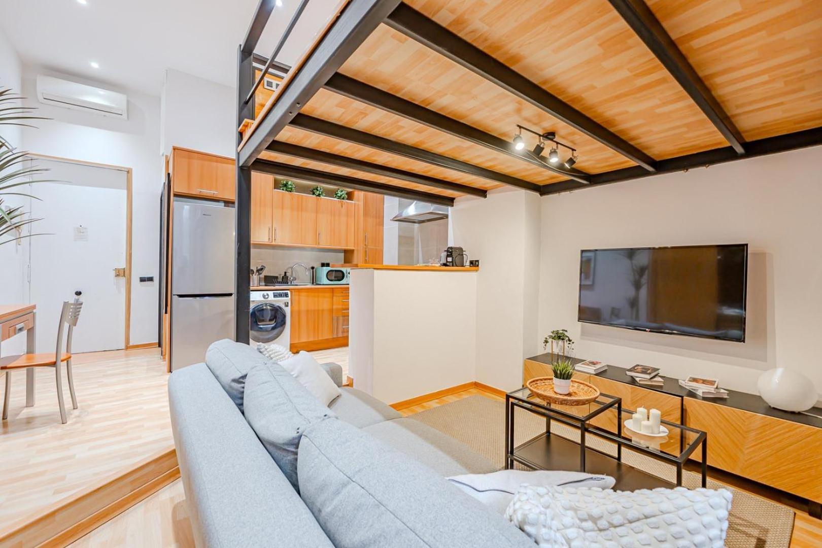 Апартаменти Increible Loft A 5 Min Del Retiro & Wizink Мадрид Екстер'єр фото